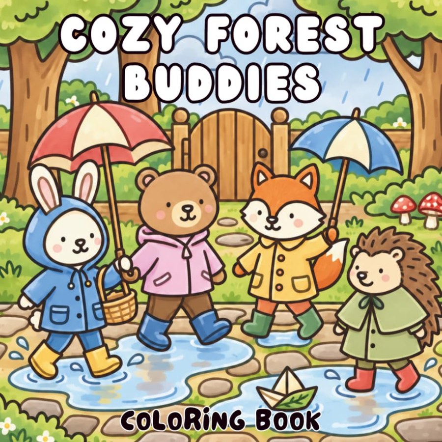 Cozy Forest Buddies cover