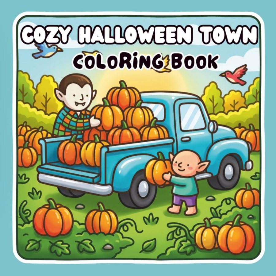 Cozy Halloween Town cover