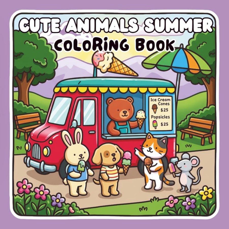Cute Animals Summer cover