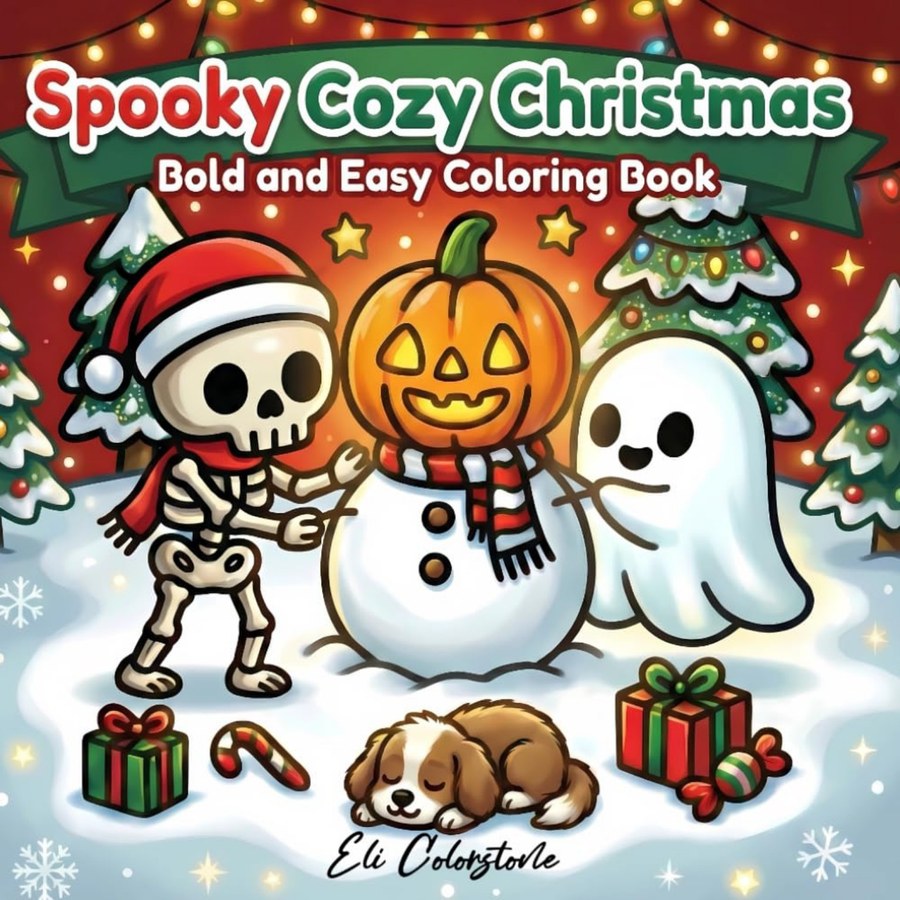 Spooky Cozy Christmas cover